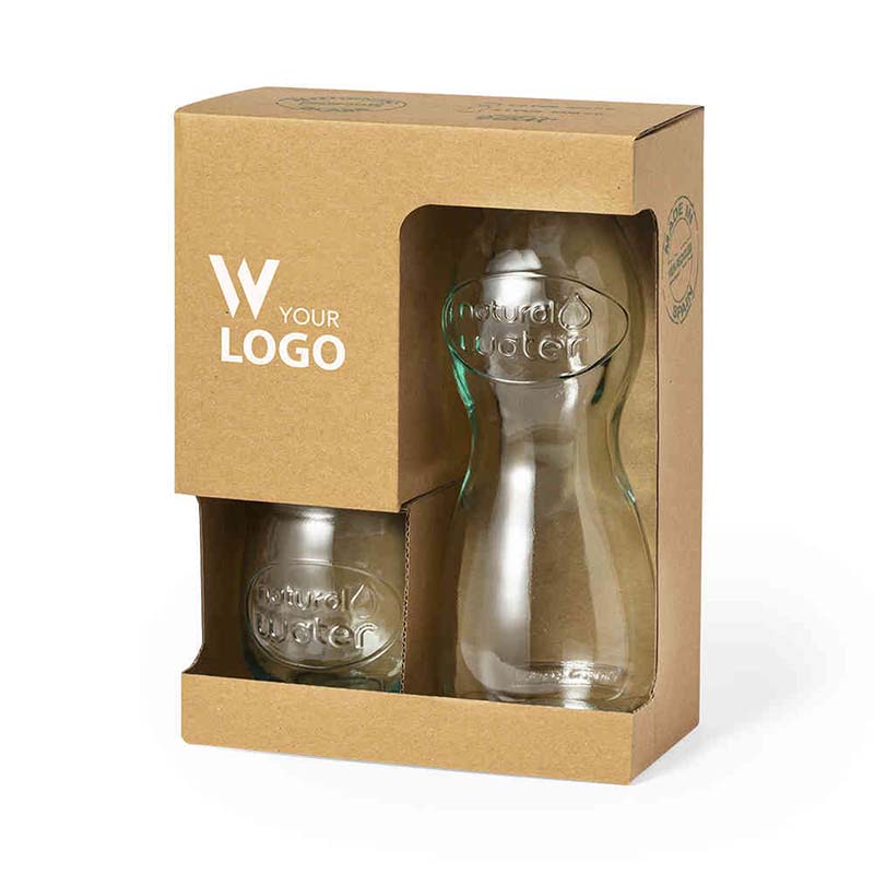 Bottle and glasses | Eco gift